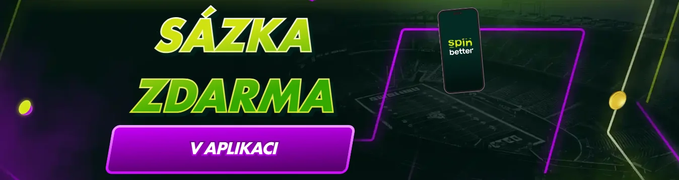 Free bet v aplikaci SpinBetter – sázka zdarma
