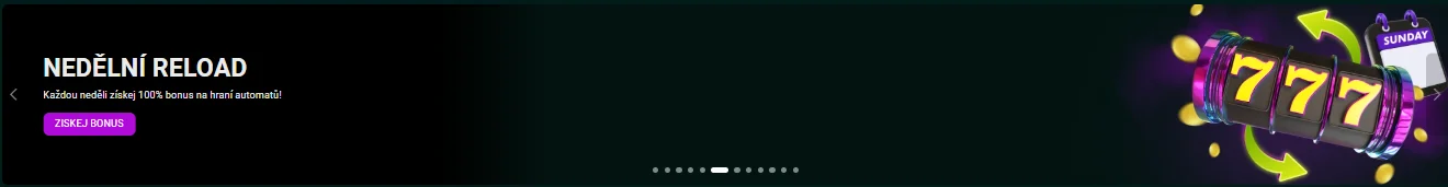 Nedělní reload bonus SpinBetter – 100% do 300 EUR